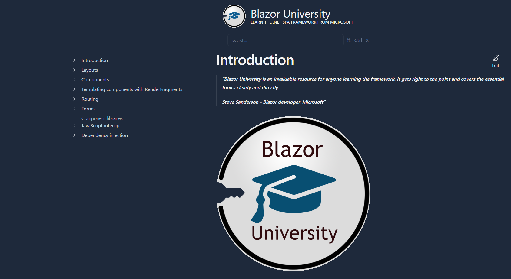 Blazor University